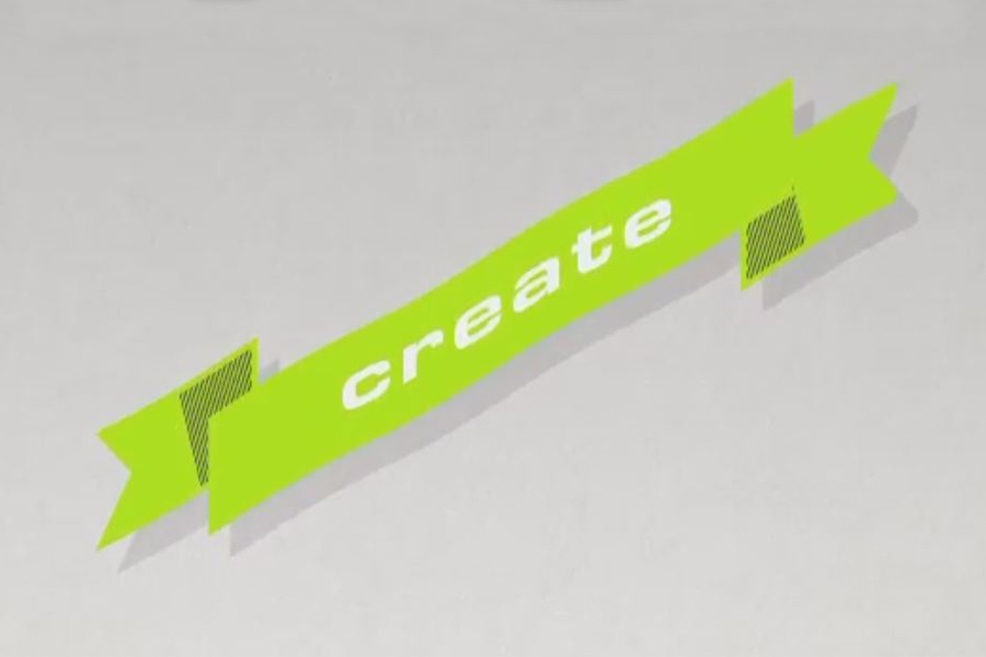 Illustrator Banderole create
